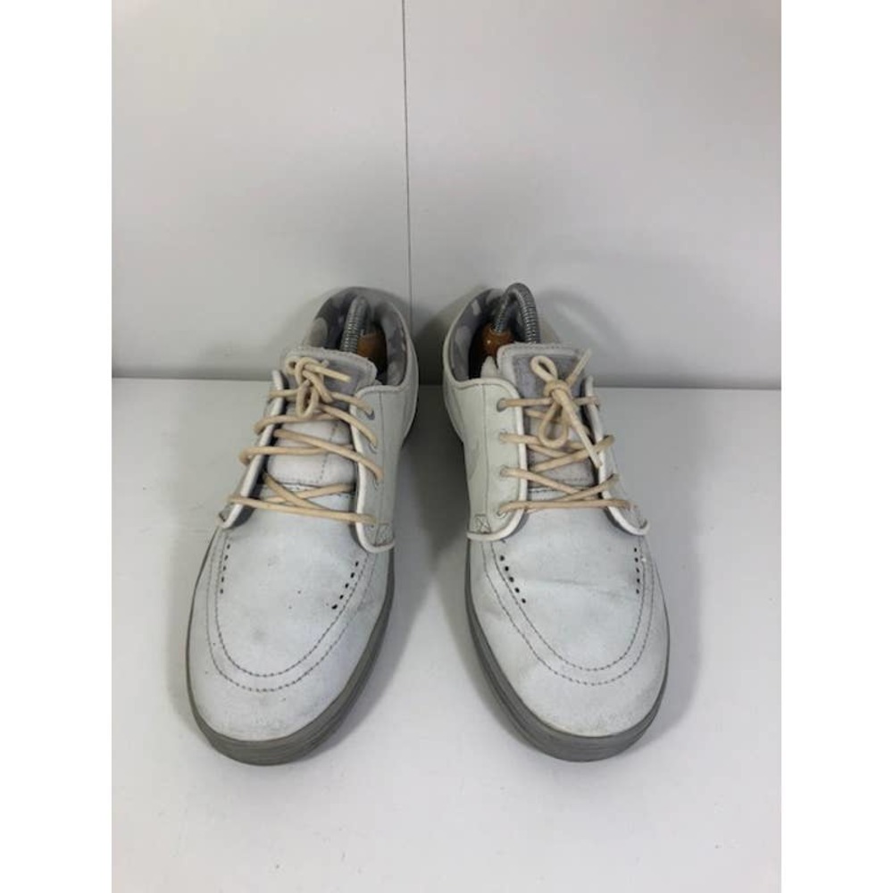 Nike Lunar Stefan Janoski Lace-Up Sneakers Summit White Wolf Gray Men's US 8